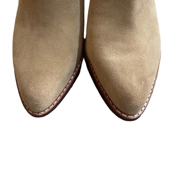 Zodiac ADA Mules Clogs Suede Tan Size 6 - Picture 2 of 7